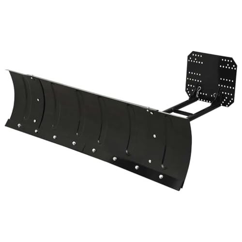 vidaXL Schneeschild für ATV 150x38 cm Schwarz Pflug Schneeschaufel Schneeschild Schaufel Schneefräse Schneeschilder Schneeschieber