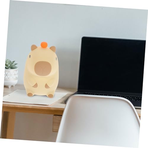 Lámpara de noche de silicona con diseño de animal, cable USB miniatura 7