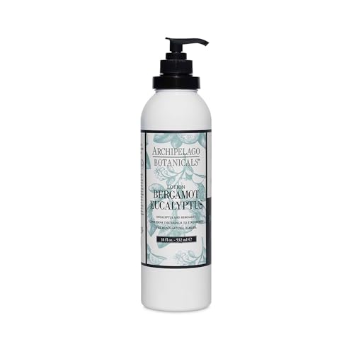 Archipelago Botanicals Pomegranate Lotion, Nourishing, Soothing Daily Body Lotion, Free From Parabens, Phthalates and GMOs (18 oz)