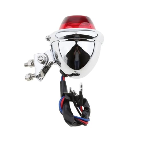 Feu stop arrière de moto LED étanche à forte luminosité pour Bobber vintage