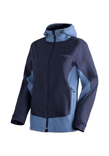Maier Sports Brocken W Damen Regenjacke wasserdicht, Funktionsjacke 2 Taschen außen + Innentasche, Regular Fit