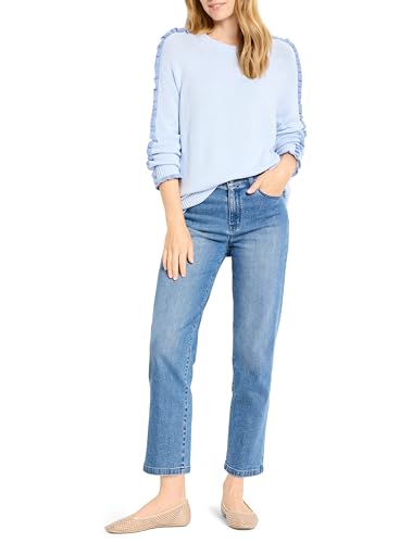 Image of NIC+ZOE Ruffled Down Sweater