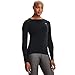 Price comparison product image Under Armour UA HG Armour Long Sleeve, Lightweight Sports Top, Long-Sleeved Top Women, Black / Metallic Silver, M