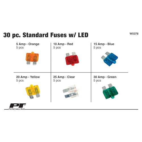 Fusible W5378 de rechange avec boîtier transparent, kit Performance Tool - 3