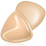 Almohadillas de Sujetador Autoadhesivas, Almohadillas Sujetador Invisible Que Realzan los Pechos, Sticky Bra Inserts Push Up, Relleno Sujetador Push Up, Silicona Pecho para Bikini Bañador Deportiva