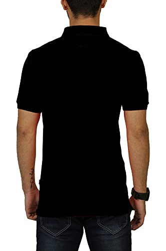 Image of Celsius Men's Half Sleeve Classic Solid Pique Polo with Pocket