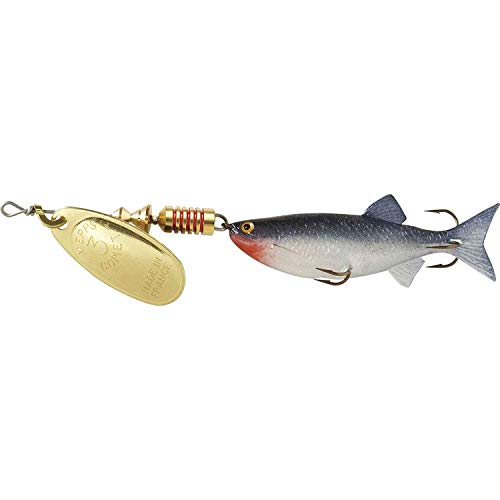 Mepp's Comet Mino - Shad Size: #3 (5/16 oz.); Color: Gold, Multi, one Size (C3M G)