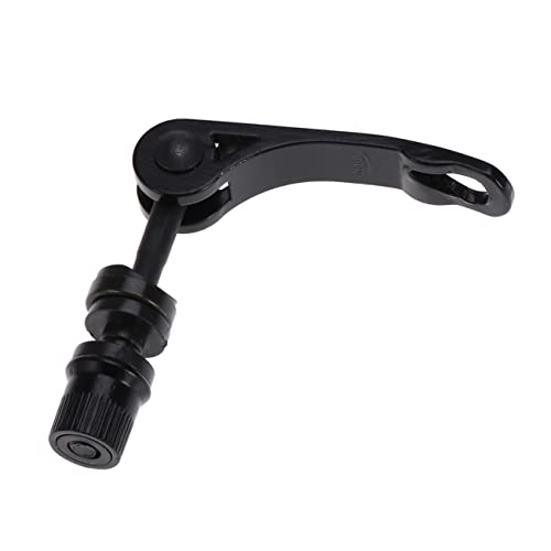 BESTonZON Quick Release Skewer for Road Mountain Bikes Durable Front Hub Skewer Easy Install Seat Clamp for Cycling Black