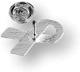 Miniatura 5 de 25 pines de cinta esmaltada burdeos con cierres de metal, 25 pines, muestra tu apoyo para el aneurisma cerebral, adultos discapacitados, hemangioma,