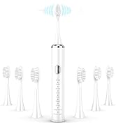 JOSTART Sonic Electric Toothbrush for Adults - USB C Rechargeable Electric Toothbrush with 6 Brus...