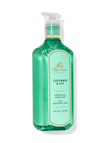 Bath & Body WorksWhite Barn and Cucumber Lily Gentle Gel Hand Soap 8 Ounce Wash