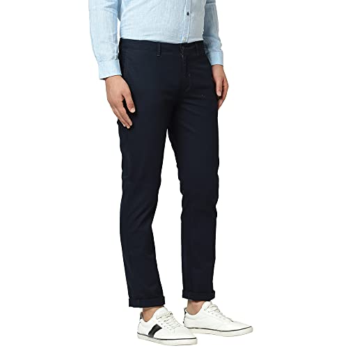 Image of blackberrys Mens 4 Pocket Solid Trousers