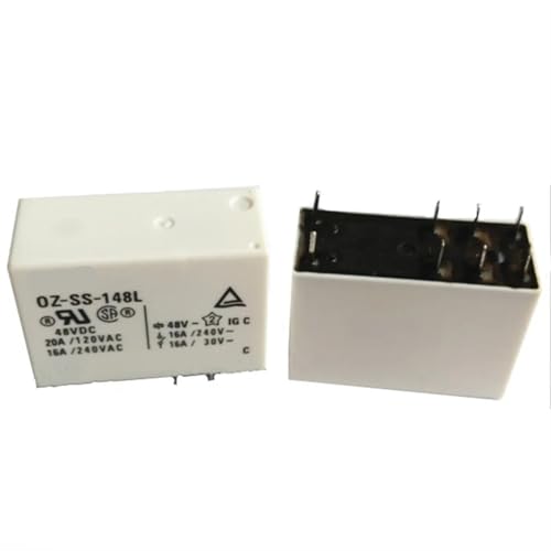 Relais 48V OZ-SS-148L 16A 8PIN composant électronique pour boîtier de contrôle 48VDC