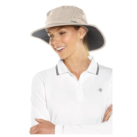 Performance Golf Hat with Wide Brim