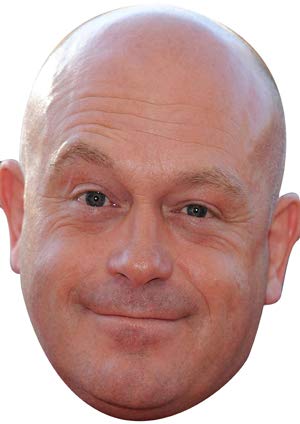 FoxyPrinting Grant Mitchell Celebrity Cardboard Party Face Mask Fancy Dress