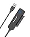 Produktbild WAVLINK USB 3.0 zu SATA Kabel Adapter für 2.5'' Festplatten, USB auf SSD/HDD SATA III Adapter Konverter komatibel mit 2,5'',UASP