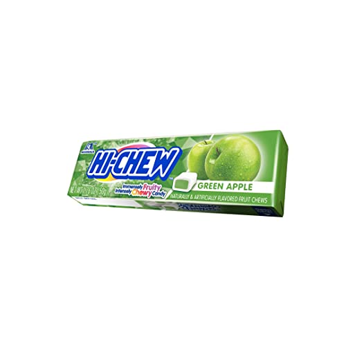 Hi-Chew Fruity Chewy Candy 50g | Green Apple Flavoured (1)