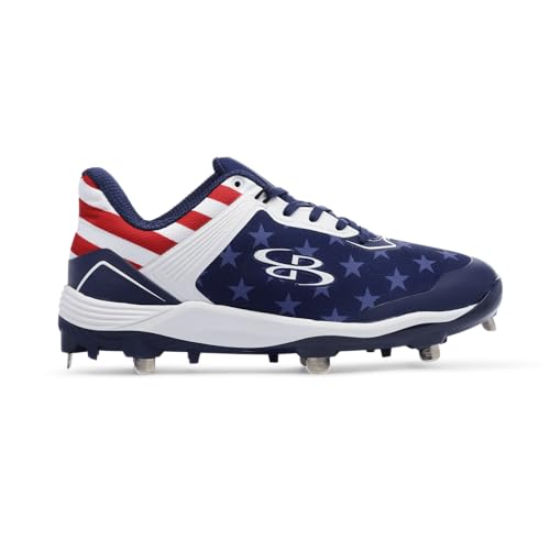 Boombah Viper Men's Metal Cleat - USA One Nation - Multiple Sizes3