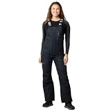 SWEDEMOUNT Pantaloni da sci freeride, da donna, pratici ed eleganti, con elevata funzionalità, perfetti per le giornate sulle piste da sci, nero, 36
