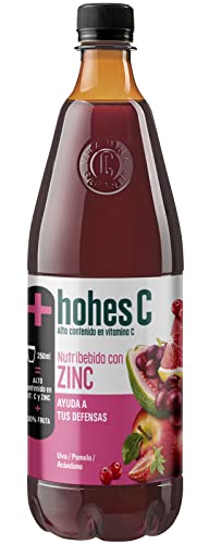 hohes C Nutribebida con Zinc y Vitamina C Zumo de Manzana, Uvas rojas, Guayaba y limón 1L Cover