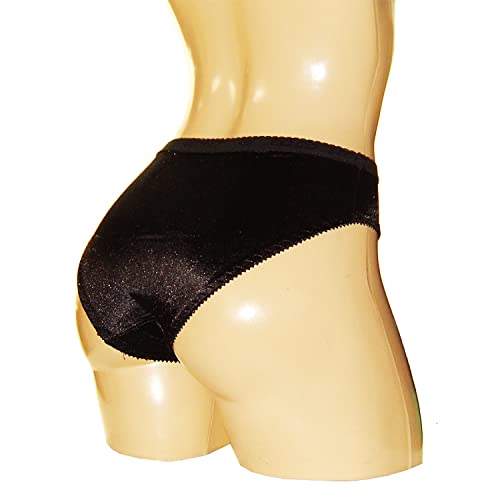 6 Pack Satin Shine Full Coverage Women's Panties Smooth Soft Nylon3
