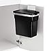 simplehuman 10 Liter / 2.6 Gallon In-Cabinet Trash Can Heavy-Duty Steel Frame, Black