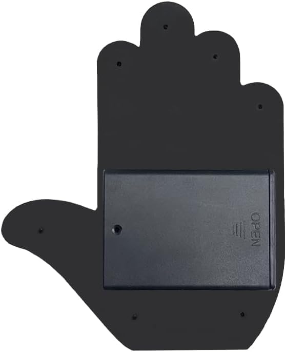 Miniatura 9 de VNHLOVO Luz LED de señal de mano para ventana de coche, luz de gesto, divertida luz multifuncional de advertencia para ventana trasera del