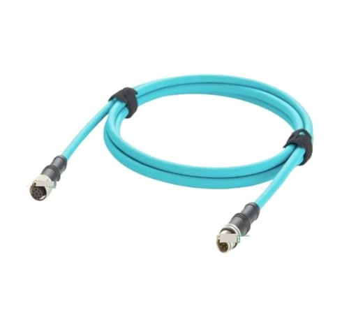 Conector M12 de 8 pines macho a hembra para solucionar distancias en sensores
