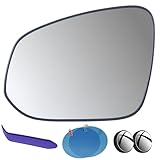 EAP Driver Side Mirror Glass Compatible with Toyota RAV4 2013-2025, 4runner 2014-2024, Tacoma 2016-2025, Heated 879610R090 8796142B50 8796135B60 8790704011 879610R260 TO1324144 TO1324177