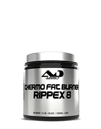 Bruleurs de graisse puissant | Brule graisse | Fat Burner | brûleur de graisse puissant | CLA | Brûle graisse | Rippex 8 | 150 caps Cover