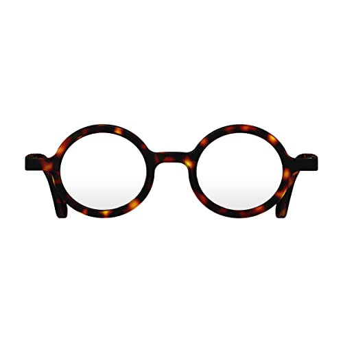 LONDON MOLE® Moley reading glasses, Matt Tortoiseshell, Verres 36 x 42 mm | Pont 18 mm | Branches 145 mm - Image 4