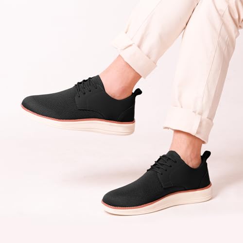 Men's Casual Dress Shoes Business Walking Shoes Oxfords Comfortable Breathable Lightweight Non Slip2