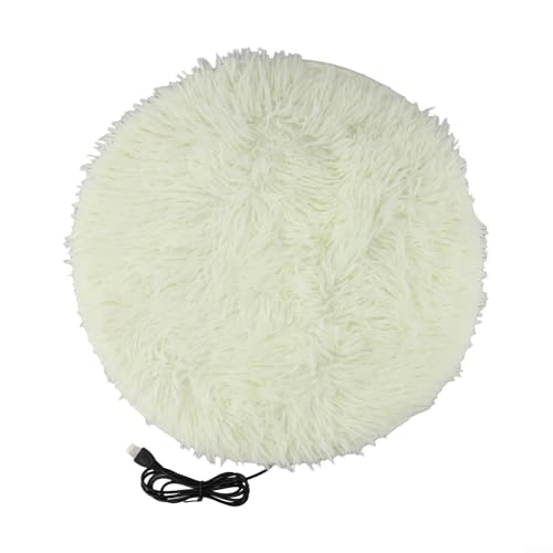 Almohadilla térmica eléctrica USB para mascotas, manta de felpa suave para gatos y perros con control de temperatura constante de 28 °C, tapete calentador de cama de invierno seguro para uso en