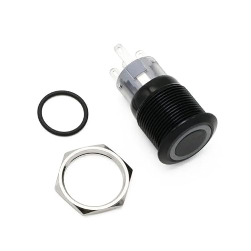 Interrupteur 19mm étanche pour remplacer bouton défectueux led rouge - 5