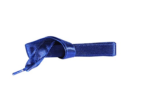 Kaps Lacets Fantaisie, Rubans de Satin pour Baskets et Chaussures, Lacets Adulte Enfant Larges Plats de Qualité, Différentes Couleurs et Longueurs, 1 Paire (120 cm -...