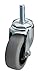 Swivel Stem Caster, TPR, 4 in., 300 lb.