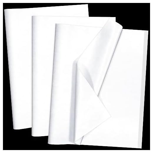 100 Sheets White Tissue Paper - Artdly 14 x 20 Inches Recyclable White Wrapping Paper Bulk for Weddings Birthday DIY Project Christmas Gift Wrapping Crafts Decor