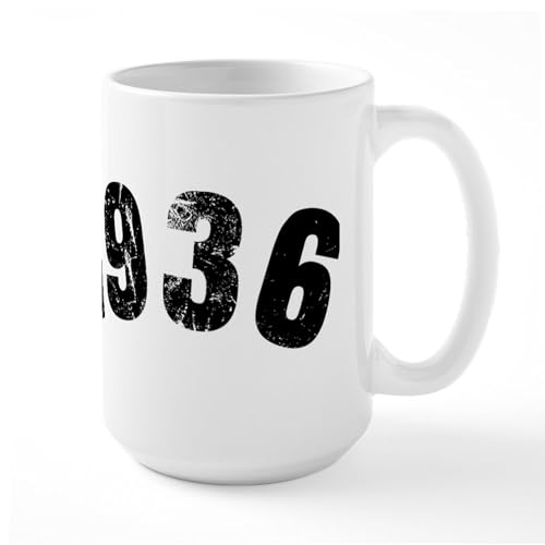 Taza de cerámica blanca 15 oz vintage CafePress miniatura 1