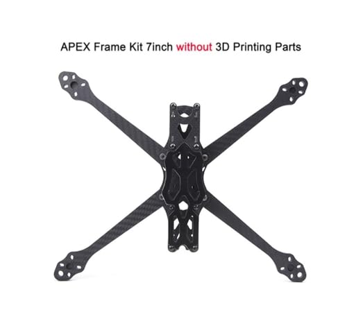 �����J�[�{���t�@�C�o�[�t���[�� 5 �C���` 225 �~�����[�g��/7 295 �~�����[�g�� �~�����[�g���A�[���n�[�h�E�F�A FPV �h���[���p(APEX7IN No Pringting)