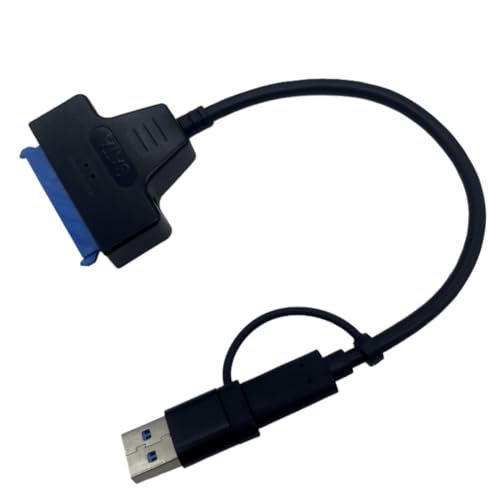 Cable SATA a USB 3.0 Type-C cable de lectura externo HDD SSD de 2.5 pulgadas para portátil 4