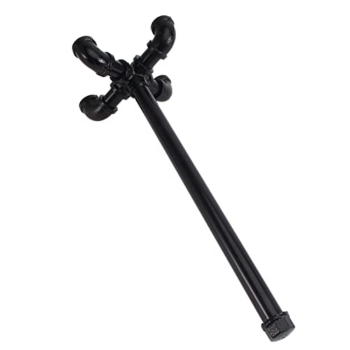 BRIGHTFUFU 1pc Health Toilet Paper Holder Industrial Napkin Holder Paper Rack Paper Towels Tissue Holders Decorative Tissue Dispenser Standing Toilet Paper Holder Metal Black