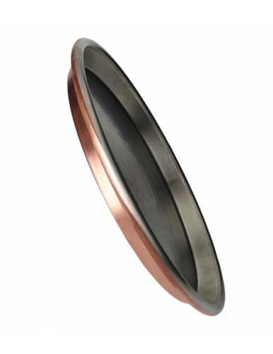 Brandani 96018 TEGLIA in RAME cm 38 spessore 1.5 mm, made in italy