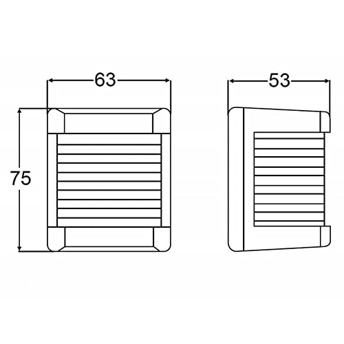Lámpara de Navegación Hella 12V con Lente Roja miniatura 2