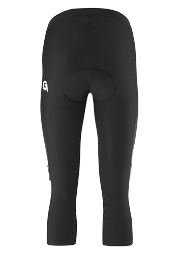 Foto von Gonso Lecce, Damen Fahrradhose 3/4, Radtight mit Relax Gel Comfort Sitzpolster, Hohe Bewegungselastizität und Komfortbund, Enganliegende Passform