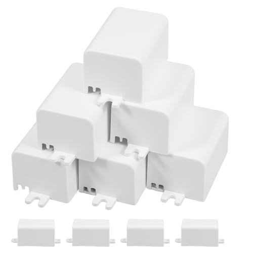 KOMBIUDA - KOMBIUDA 10 pièces Boîtier Électrique Étanche Extérieur Boîte de Jonction Plastique Robuste pour Projet Électronique DIY Petit Boîtier Imperméable PC Boîte de Raccordement Polyvalente