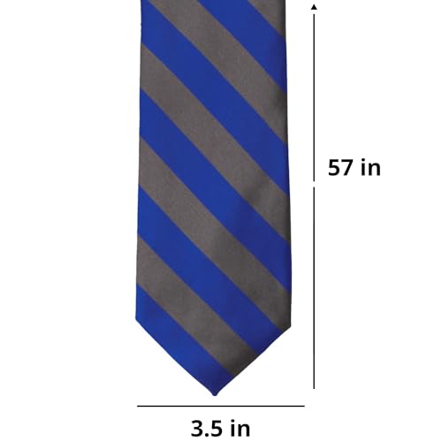 Image of tiemart Men's Striped Tie Standard Length