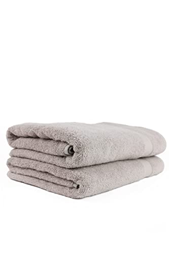 Taka Fabrics 2 Pieces Wave Collection Ultra Soft and Highly Absorbent 100% Turkish Cotton Towels Bath, Hand - Image 3