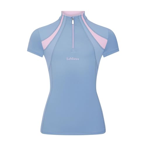 LeMieux Young Rider Mia Mesh Childrens Base Layer - Powder Blue