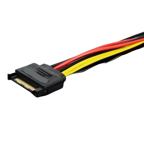 Cable adaptador SATA macho a IDE 4 pines hembra miniatura 3