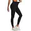 Havideto Thermal Cotton Leggings Women High Waisted Ladies Fleece Lined Pants UK Winter Thick Warm Black M/L